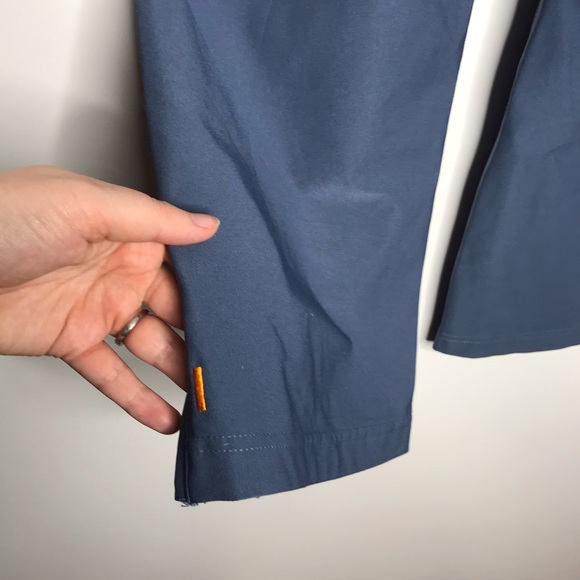 Lucy blue grey cropped relax fit work out pants - Picture 10 of 12